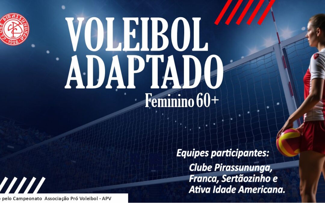 Camp. de Voleibol Adaptado Feminino 60 +