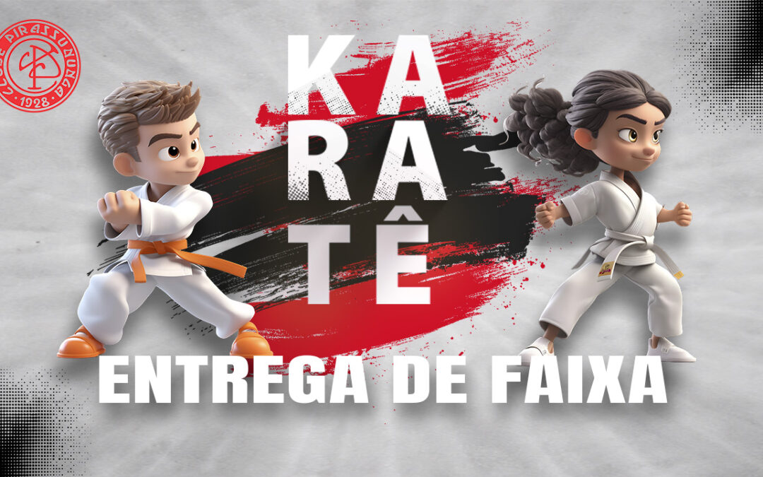 Entrega de Faixa – Karatê