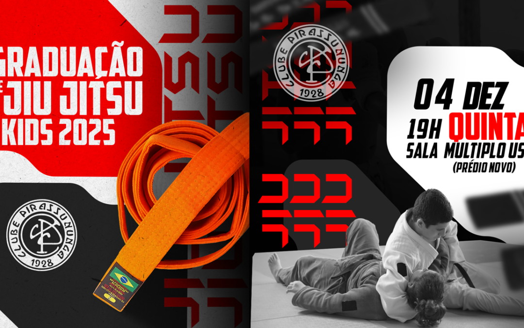 Graduação de Jiu-Jitsu Kids 2025