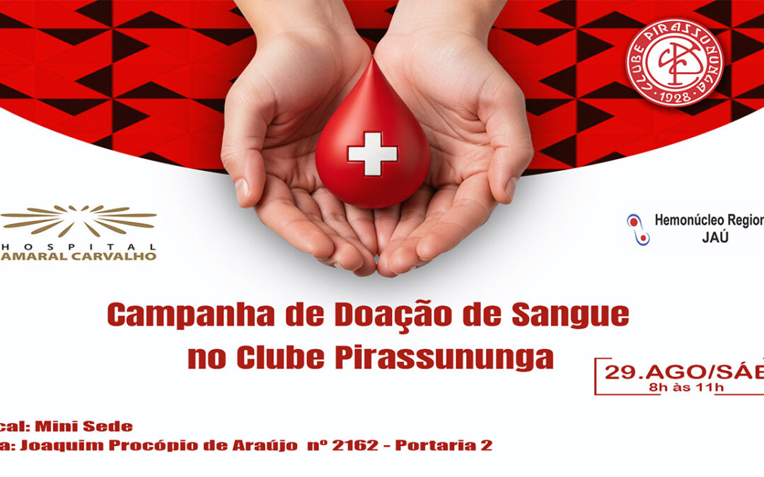 Doação de Sangue 29/08