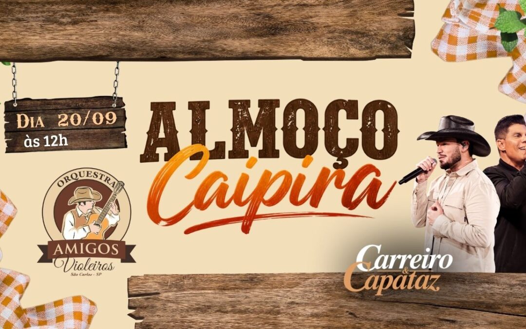 Almoço Caipira 2026